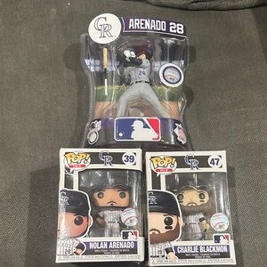 Colorado Rockies Collectible Figurine Set
